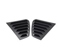 Copertura Dell'otturatore Lunotto Posteriore Dell'auto Trim Finestra Feritoia Sfiato Laterale Trim Per GOLF 7 Per GOLF 7.5 MK7/7.5 GTI GTD Per R MODELLI HETEVSCCK(Glossy Black)