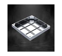 Copertura di accesso quadrata per dettagli del giardino e lastre di pavimentazione - Design integrato durevole per una migliore estetica resistenza agli agenti atmosferici e prestazioni di lunga