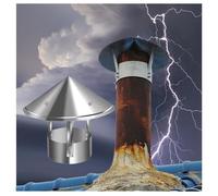 Copertura di Pioggia con Pipa, carenatura del Tetto, Tappo del Camino, Cappuccio a Pioggia zincato, Tappo del Camino Top Cono, Cappuccio del Camino Rotondo, Ventilazione Rotonda del Tetto, Copertura