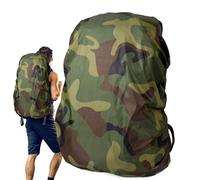 Copertura di pioggia dello zaino | Strato di poliestere resistente | Protettore a backpack impermeabile compatto con custodia pieghevole | Difesa da per viaggiare in campeggio in bicicletta e