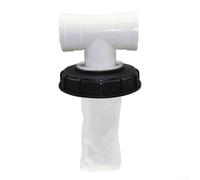 Copertura di plastica del filtro degli accessori del secchio di tonnellata di IBC per la raccolta ottimale DN150 DN225 dell'acqua piovana (DN150-T a forma di tee)