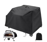 Copertura di polvere per forno per pizza, coperchio di protezione del forno per pizza - Pizza Oven Protective Cover Foresh Foresh Design, da campeggio a nero per i viaggi di e