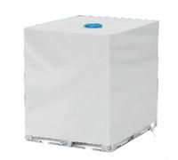 Copertura di protezione 210D per serbatoi IBC, protegge dalla luce solare e dalle condizioni estreme (argento)