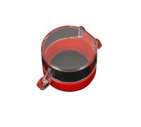Copertura di protezione pannello E-Stop, 55x37 rosso 42mm | Chiaro coperchio aperto per l'accesso a pulsanti, parte hardware sui gabinetti di controllo vicino alle zone di attrezzatura