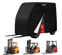 Copertura di protezione per carrello elevatore | Protezione della macchina con porta a cerniera | Copertura di sicurezza per carrelli elevatori - per centro di distribuzione del bacino di carico del