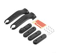 Copertura di protezione per forcella compatibile con XIAOMI per modelli M365 Pro e 1S per prevenire graffi e assorbire le forze anteriori (nero)