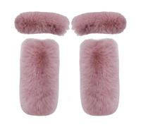 Copertura di protezione per manubrio da moto, mani in peluche resistente al, calda e resistente al, per scooter, motoslitta, quad inverno, estate, guida e ciclismo