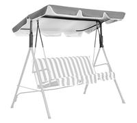 Copertura di ricambio durevole per dondolo da giardino a 3 posti, impermeabile, resistente agli strappi, protezione UV, antivento, perfetta per uso esterno, mobili da giardino essenziali