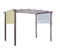 Copertura Di Ricambio For Pergole Copertura Durevole E Impermeabile Tessuto Di Poliestere Resistente Alle Intemperie Adattamento Universale For Patio E Giardino(Beige,480 * 240cm)