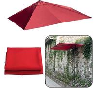 Copertura di ricambio per ombrellone rettangolare, 250 x 130 cm, resistente alle intemperie, facile da installare