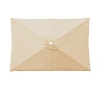 Copertura di ricambio per ombrellone rettangolare da esterni, 2,1 x 3 m, resistente alle intemperie, in tessuto per terrazza e piscina