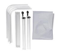 Copertura di ricambio per parte superiore della barca Telaio in lega di alluminio Impermeabilizzante Tessuto Oxford Copertura per tendalino parasole per canoe kayak