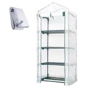 Copertura di Ricambio per Serra, Sostituzione della Copertura Effetto Serra | Copertura in PVC Garden Greenhouse | Protezione della Casa Verde impermeabile per la terrazza del Giardino