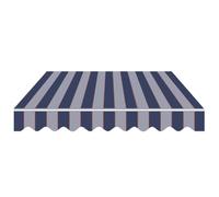 Copertura di ricambio per tenda da sole in tessuto per esterni, 4 colori e 21 misure, perfetta per terrazze e balconi, resistente alle intemperie