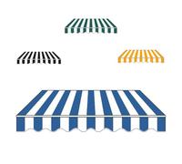 Copertura di ricambio per tenda da sole retrattile, tessuto impermeabile e resistente ai raggi UV, per terrazza e uso commerciale, ideale per soluzioni ombreggianti all'aperto