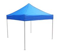 Copertura di ricambio per tettuccio impermeabile resistente ai raggi UV, per gazebo da esterno, per feste in giardino, barbecue, festival e campeggio (blu, 2 x 2 m)