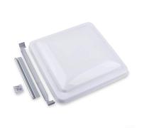 Copertura di ricambio per ventola del tetto di camper, 35,5 cm, per Ventline prima del 2008 e dal 1994, in plastica, resistente agli urti, colore bianco