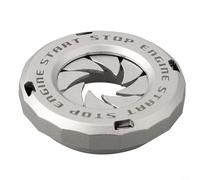 Copertura di rotazione del pulsante di avviamento per protezione dell'interruttore di accensione e miglioramento estetico, si adatta alla maggior parte delle applicazioni automobilistiche e