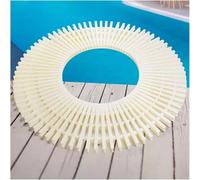 Copertura di scarico anti-vortice - 10 griglie in plastica beige per fognature e grondaie - Griglia giuntabile per protezione da trabocco di 18 cm di larghezza
