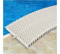 Copertura di scarico anti-vortice resistente per piscine, 30 cm, in polipropilene, griglia per troppopieno e uscita fognaria, colore bianco, protegge dai detriti e migliora l'efficienza del drenaggio