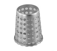 Copertura di scarico in acciaio inossidabile 304 con finitura liscia, previene l'ostruzione dei detriti negli scarichi esterni (50 mm)