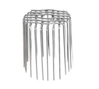 Copertura di scarico multiuso contro gli uccelli, filtro a maglia curva, facile da usare per tubi di sfiato, lavelli da cucina e tubi fognari, sicuro per gli animali in acciaio inox