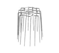 Copertura di scarico multiuso contro gli uccelli, filtro a maglia curva, facile da usare per tubi di sfiato, lavelli da cucina e tubi fognari, sicuro per gli animali in acciaio inox