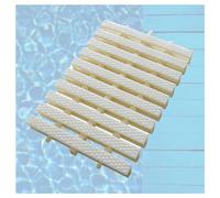 Copertura di Scarico per Piscina in plastica ABS Resistente - Confezione da 6 Griglie di Troppo Pieno ad Alta Resistenza, Soluzione di drenaggio modulare per Interni/Esterni, canaletta di sc