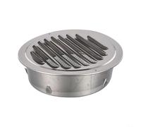 Copertura di sfiato in acciaio inossidabile per un'efficace circolazione dell'aria esterna ed esclusione di insetti (tubo da 200 mm)