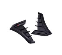 Copertura di sfiato Parafango Cappuccio Flusso d'aria Aspirazione Trim Lato auto Accessori esterni Decalcomanie per ali Adesivo di ventilazione Styling modificato 2 pezzi