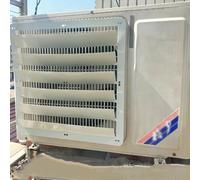 Copertura di sfiato per condizionatore d'aria esterna in acciaio inox resistente alle stagioni, protezione diretta del flusso d'aria e dissipazione del calore condensatore copertura per tutte le