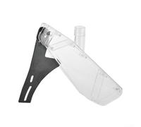 Copertura di sicurezza in acrilico per seghe da banco da 10 a 25,4 cm, corpo trasparente e protezione lama integrata per controllo della polvere