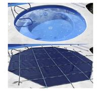 Copertura di sicurezza per piscina, copertura invernale, capacità 200 kg, ideale per piscine interrate, cemento e ponte in legno