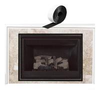 Copertura di sicurezza per porta del camino in rete di PVC con griglia densa per l'interno del camino e tiene lontani gli insetti, con chiusura forte (73,7 x 114,3 cm)