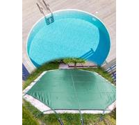 Copertura di sicurezza rotonda della piscina di inverno interrata con le ancore d'ottone per uso commerciale