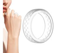 Copertura di Smart Ring | Fascia antiscivolo antigraffio | Protettore in Silicone per Smart Ring | Per Donne Uomini Lavoro d'Ufficio Digitazione Lavori Domestici Allenamento Sport Palestra Attività