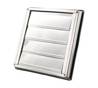 Copertura di ventilazione in acciaio inossidabile 304 Caratteristiche Guarnizioni in gomma per minimizzazione del rumore (100 mm)