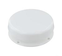 Copertura di ventilazione per tetto a fungo per camper, tappo in plastica bianca da 13 cm, controllo dell'umidità del flusso d'aria, facile da installare, parte di ricambio per sistema di ventilazione