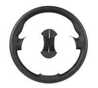 Copertura di Volante Coprivolante in pelle per auto per Toyota Prado 120 2004-2009 per Land Cruiser 1995-2007 2005 2006 Coprivolanti(Black)