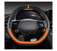 Copertura di Volante Per Hyundai Ioniq 5 2016 2017 2018 2019 2020 2021 2022 Coprivolante per auto a forma di D Coprivolanti(Orange)