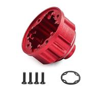 Copertura differenziale in lega di alluminio RC parti aggiornate per TRAXXAS 1/8 6S MAXX SLASH-102076-4 1/10 MAXX W/WIDEMAXX RC Car (rosso)