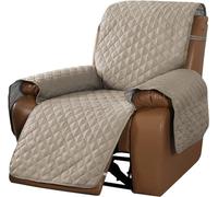 Copertura Divano Copripoltrona Relax Reclinabile 1/2/3 posto con braccioli Copri Poltrona Relax Lavabili per Sedia Reclinabile con Cinghia Elastica Regolabile Casa ( Color : #4 , Size : 1 posto )