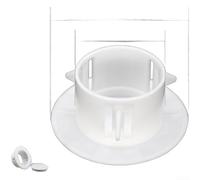 Copertura divisa in PP per aperture a parete lasciate da per unità AC e tubi da 34 mm a 170 mm di diametro ottimizzata per l'integrazione uniforme SurfFor (O)