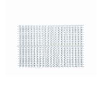 Copertura Durevole E Resistente for Il Drenaggio della Trincea, Griglia di Troppopieno for Grondaia, Giunzione A Foro Singolo, for La Terrazza del Patio(25cm/10piece)
