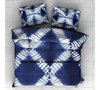 Copertura Duvet Mandala In Cotone Indiano Tie Dye Per Letto Queen