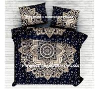 Copertura Duvet Mandala Indiana Coperta Letto Queen Set Copripiumino