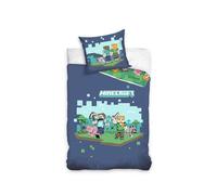 Copertura Duvet Singola In Cotone Minecraft Block Per Bambini Gamer