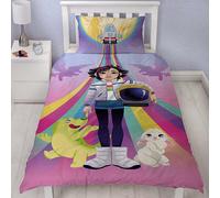 Copertura Duvet Singolo Galattica Over The Moon Set Letto Bambini 2-in-1 Design