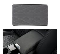 Copertura e cuscino per console centrale auto 12.6"x6.69"x1.97" Grigio