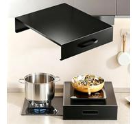 Copertura e prolunga for fornello a gas risparmia spazio negli appartamenti | Stove Top Protective Cover Bracket, Gas Cookers Waterproof Heat-resistant for Expanding Kitchen Space(B,15.7*18.9*2.8IN)